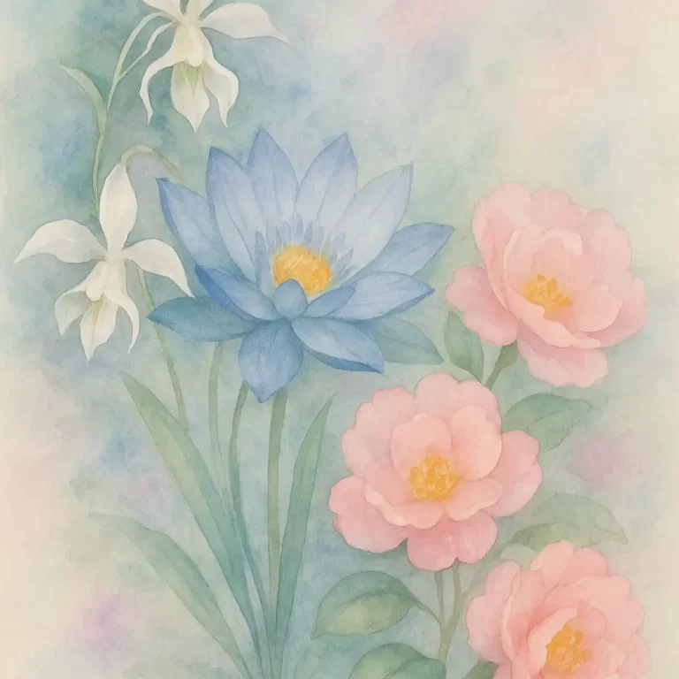 Aromaterapia com Flores Raras que Inspiram Bem-Estar em Pinturas